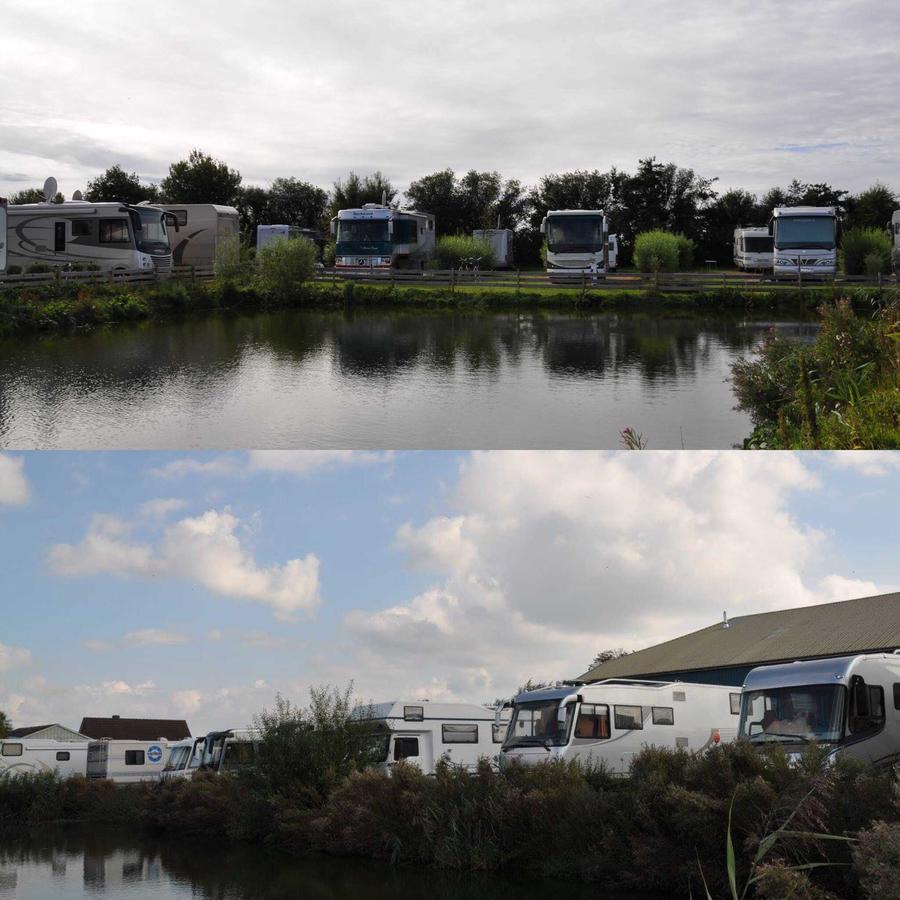 Ferienwohnungen im Womoland auf Nordstrand Exterior foto